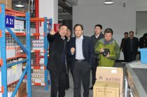 紹興市委常委、柯橋區(qū)委書記何加順來(lái)我公司參