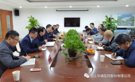 省興合集團(tuán)總裁施建強(qiáng)專題調(diào)研醫(yī)藥板塊“十四五”發(fā)展規(guī)劃