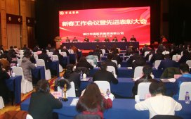 華通醫(yī)藥集團(tuán)召開(kāi)新春工作會(huì)議暨先進(jìn)表彰大會(huì)